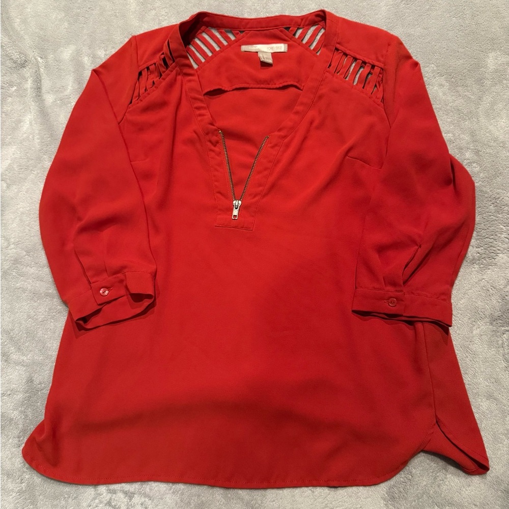 Burnt orange top